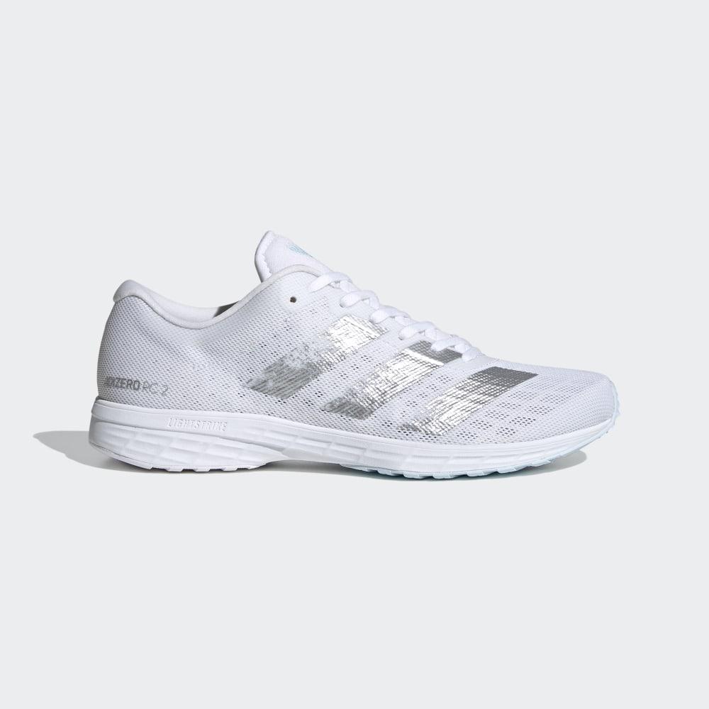 Adidas Women's Adizero RC 2.0 Running Shoes White/Silver Metal Ireland EG1177